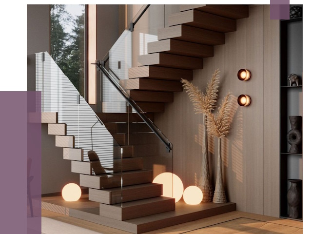 Изготовление и монтаж лестниц в Белогорске от 86717 руб. | ПРОЛЁТ-Бгк