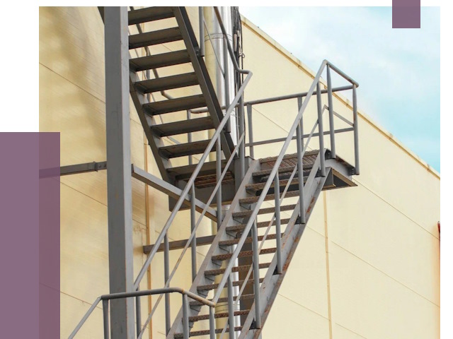 Пожарные лестницы в Белогорске от 12242 руб. — монтаж и продажа | ПРОЛЁТ-Бгк