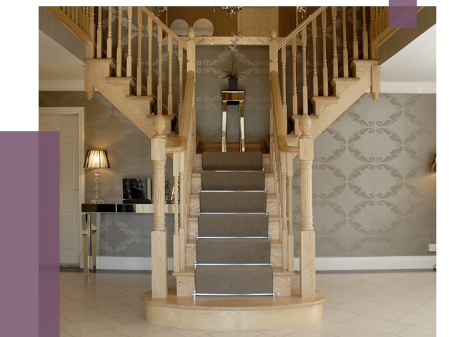 Монтаж деревянных лестниц в Белогорске от 7600 руб. 