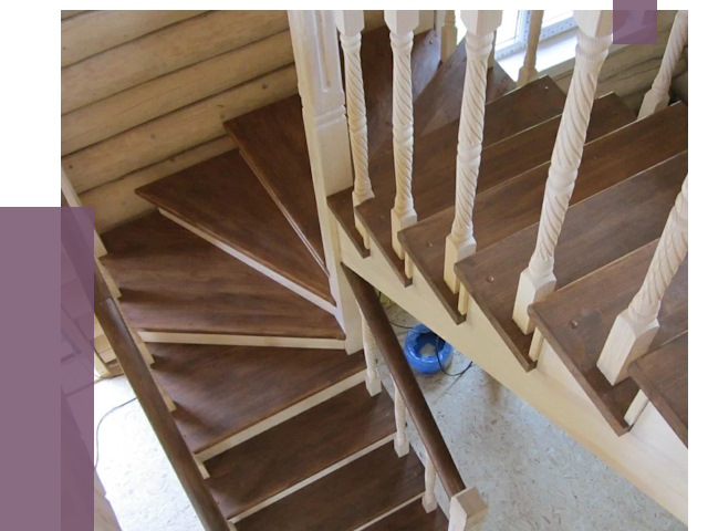 Реставрация деревянных лестниц в Белогорске от 4285 руб.