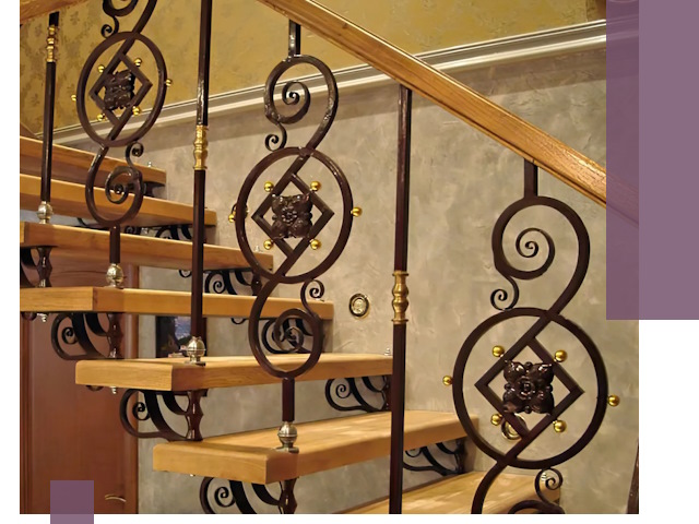 Изготовление кованых лестниц под ключ в Белогорске