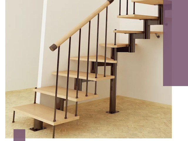 Монтаж лестниц на больцах в Белогорске — быстро и надежно