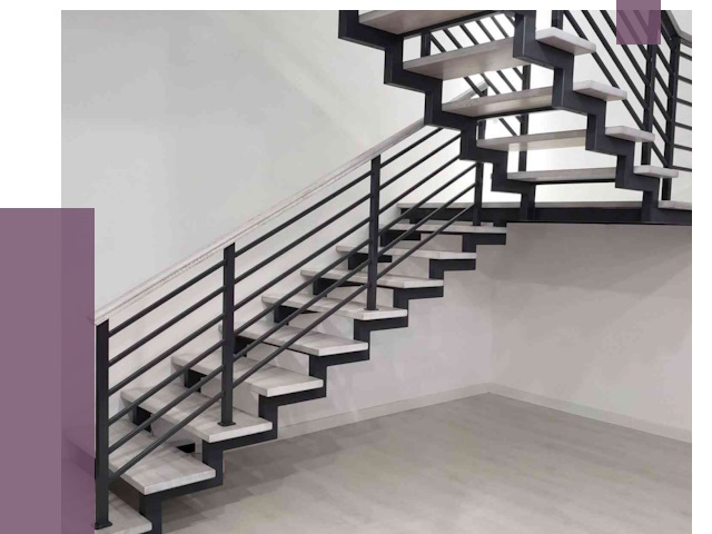 Лестницы на металлокаркасе под ключ в Белогорске от 12753 руб. | ПРОЛЁТ-Бгк