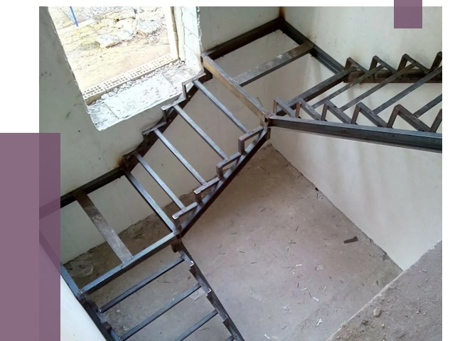 Монтаж лестниц на металлокаркасе в Белогорске от 12753 руб. — ПРОЛЁТ-Бгк