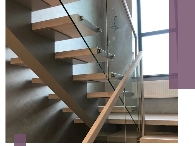 Изготовление лестниц на монокосоуре в Белогорске с монтажом и гарантией