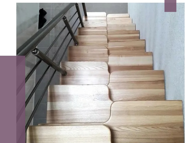 Лестницы гусиный шаг в Белогорске от 13008 руб. под ключ | ПРОЛЁТ-Бгк