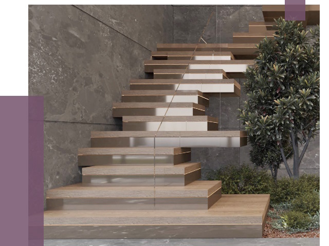 Современные лестницы в Белогорске от 13773 руб. | ПРОЛЁТ-Бгк