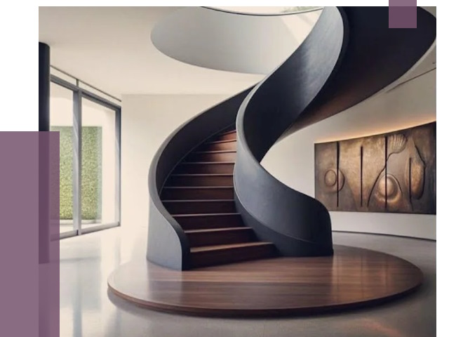 Элитные лестницы под заказ в Белогорске от 188737 руб. — ПРОЛЁТ-Бгк