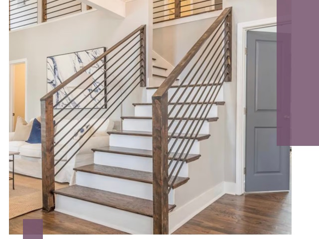 Лестницы для коттеджа под ключ в Белогорске — изготовление и монтаж