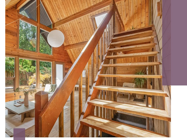 Лестницы для дачи под ключ в Белогорске — изготовление и монтаж