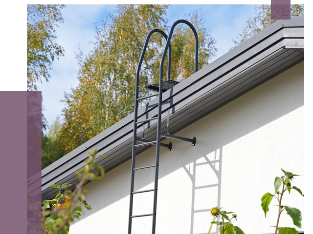 Лестницы на крышу в Белогорске от 19078 руб. — монтаж и монтаж ПРОЛЁТ-Бгк