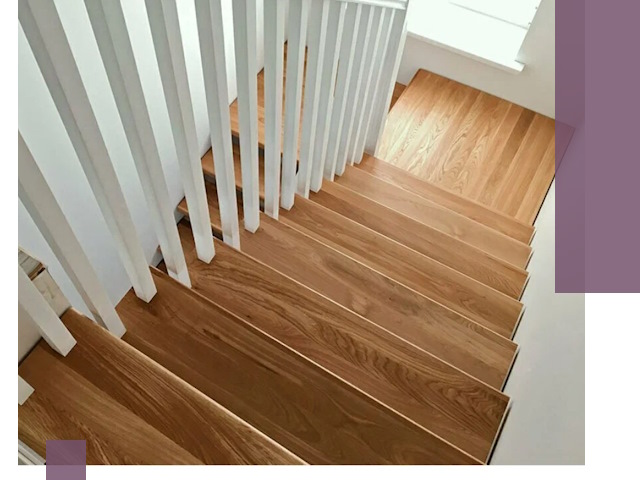 Лестницы из бука в Белогорске: изготовление, монтаж и демонтаж