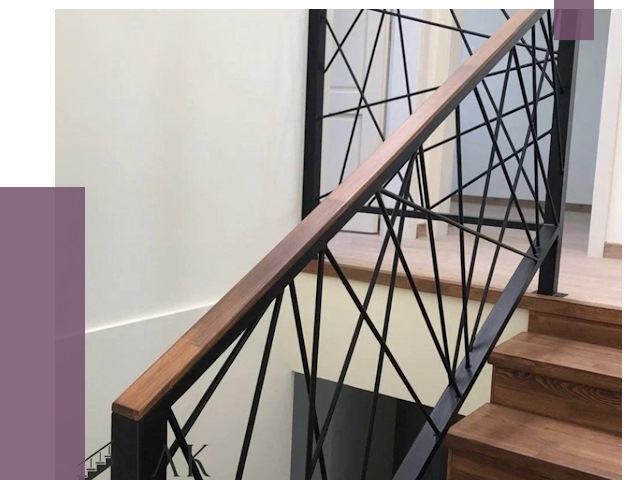 Перила и ограждения в Белогорске от 7652 руб. под ключ | ПРОЛЁТ-Бгк