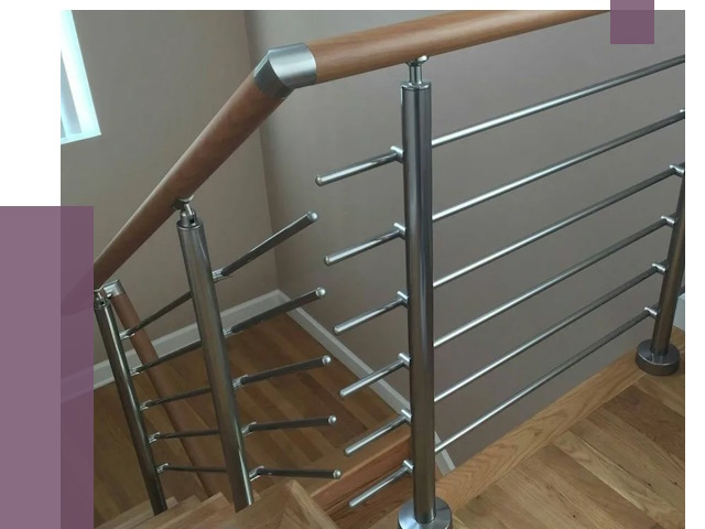 Изготовление перил в Белогорске от 4591 руб. — перила на заказ | ПРОЛЁТ-Бгк