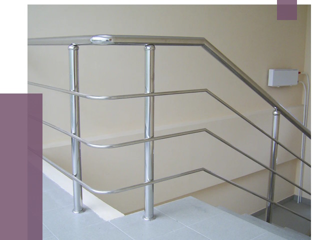 Алюминиевые перила в Белогорске от 6325 руб. под ключ | ПРОЛЁТ-Бгк