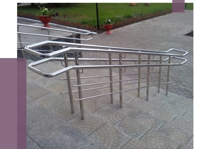 Перила для инвалидов в Белогорске от 7570 руб. под ключ | ПРОЛЁТ-Бгк