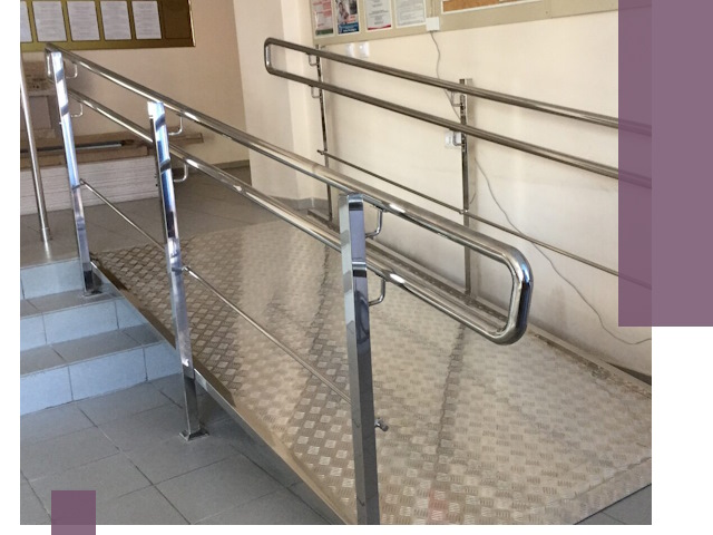 Перила для инвалидов в Белогорске — надежные поручни и ограждения