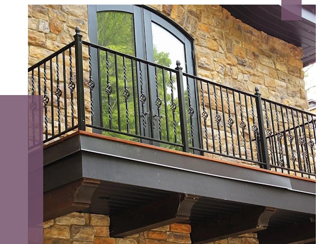 Балконные ограждения в Белогорске от 8009 руб. — купить | ПРОЛЁТ-Бгк