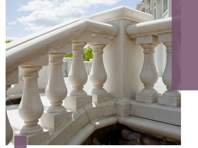 Балюстрады из металла и камня под ключ в Белогорске