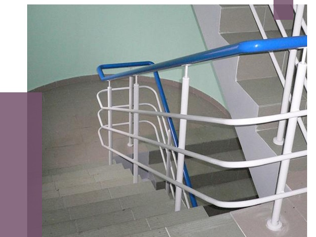 Перила в подъезде в Белогорске — установка и замена от 7396 руб. | ПРОЛЁТ-Бгк