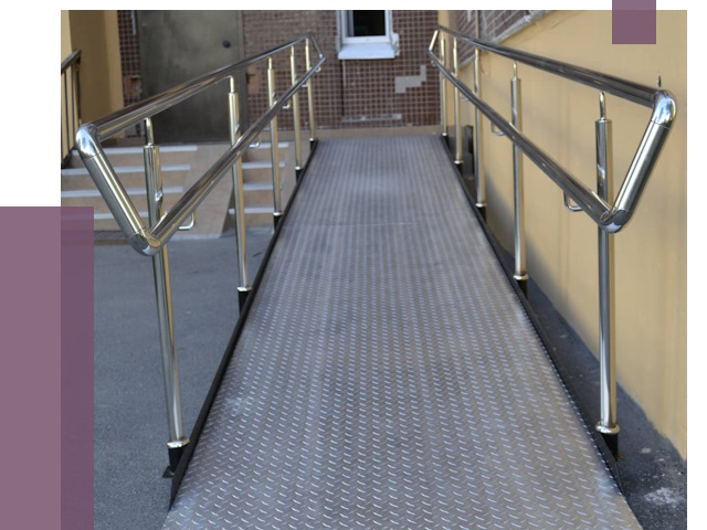 Пандусы в Белогорске от 12242 руб. — установка для инвалидов | ПРОЛЁТ-Бгк