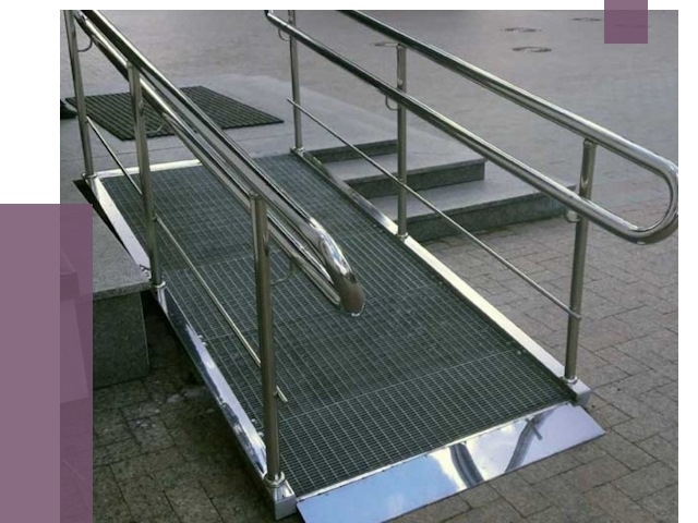 Монтаж пандусов для инвалидов в Белогорске от 8590 руб. под ключ | ПРОЛЁТ-Бгк