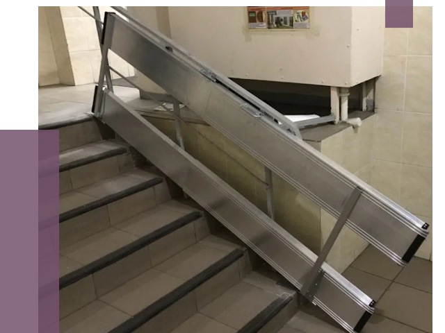 Откидные пандусы в Белогорске от 6631 руб. — купить | ПРОЛЁТ-Бгк