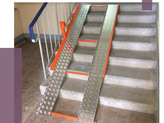 Демонтаж откидных пандусов в Белогорске от 4285 руб. | ПРОЛЁТ-Бгк