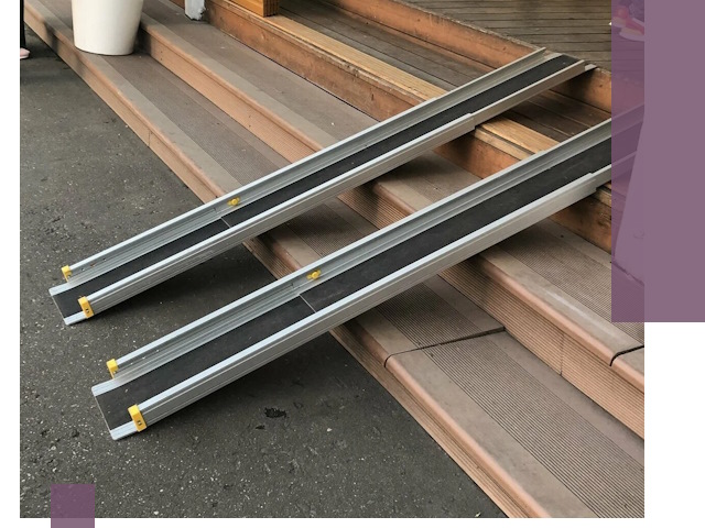 Телескопические пандусы под ключ в Белогорске — изготовление и монтаж