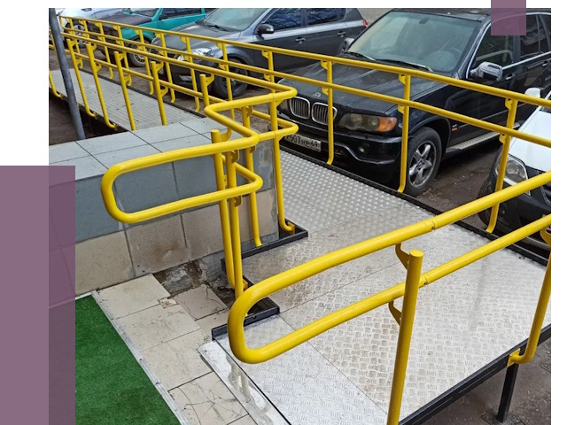 Стационарные пандусы в Белогорске от 12242 руб. | ПРОЛЁТ-Бгк