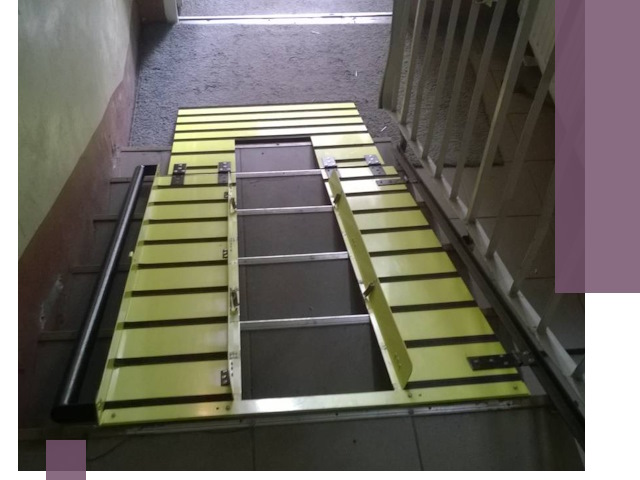 Профессиональный монтаж пандуса в подъезд в Белогорске