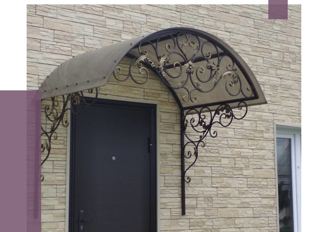 Ремонт козырьков в Белогорске от 7396 руб.  | ПРОЛЁТ-Бгк