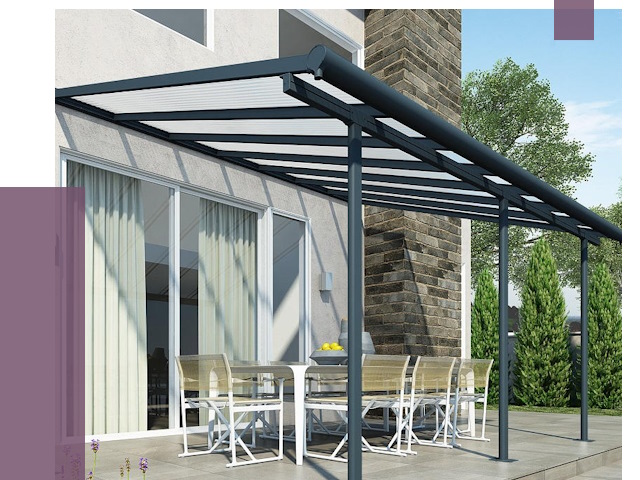 Навесы пристенные в Белогорске от 9080 руб. — монтаж и установка | ПРОЛЁТ-Бгк