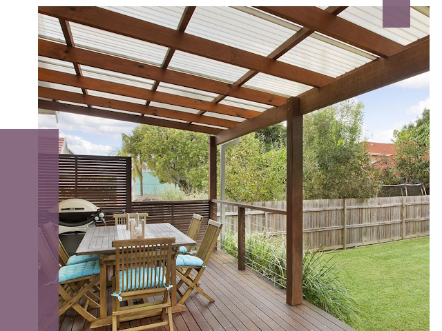 Навесы во двор в Белогорске от 12650 руб. — монтаж | ПРОЛЁТ-Бгк