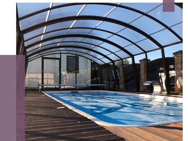 Навесы для бассейна в Белогорске от 16731 руб. под ключ | ПРОЛЁТ-Бгк