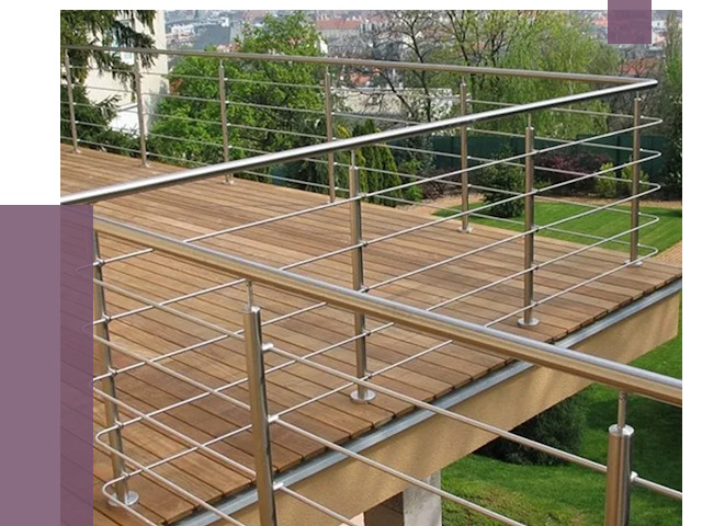 Алюминиевые парапеты в Белогорске под ключ от 7754 руб. 