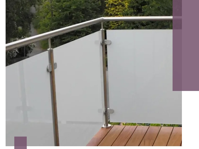 Алюминиевые парапеты для балконов и террас в Белогорске