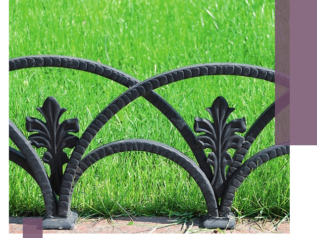 Декоративные металлические бордюры под ключ в Белогорске