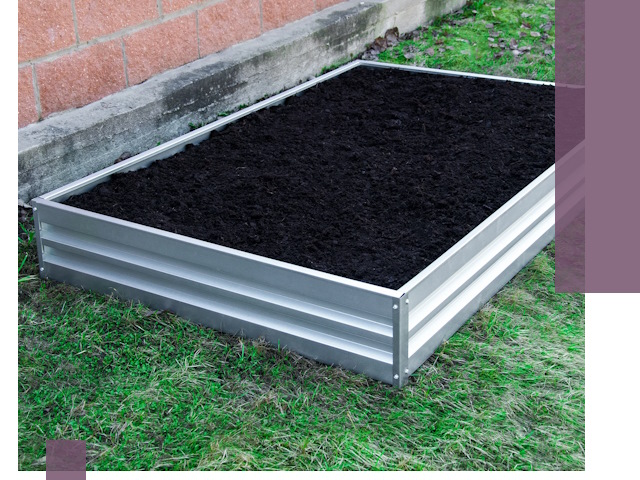 Металлические бордюры для грядок в Белогорске: прочность и аккуратность