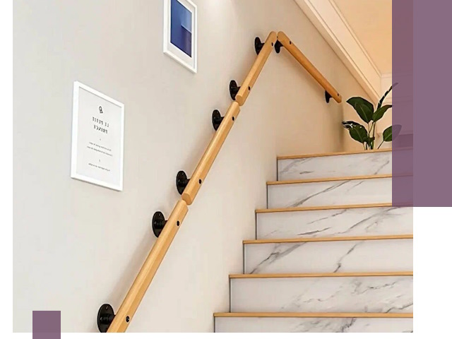 Поручни металлические и деревянные под ключ в Белогорске