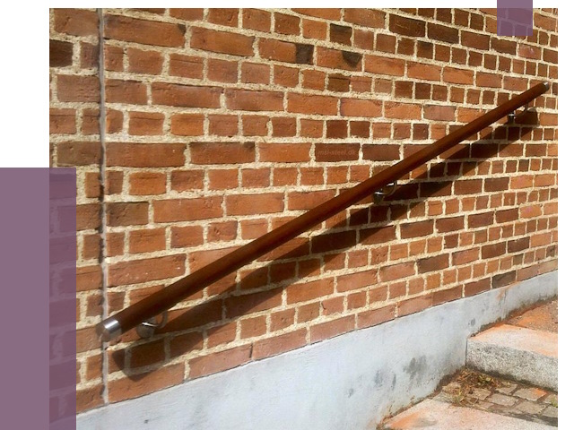 Изготовление пристенных поручней в Белогорске от 4438 руб. — ПРОЛЁТ-Бгк